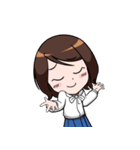 Girl Gang : Student Time！（個別スタンプ：22）