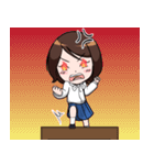Girl Gang : Student Time！（個別スタンプ：26）