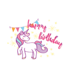 Be a Pastel Unicorn（個別スタンプ：5）