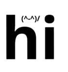 English stamp you（個別スタンプ：1）