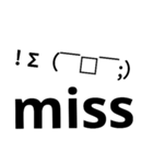 English stamp you（個別スタンプ：7）