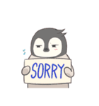 3 penguins（個別スタンプ：18）
