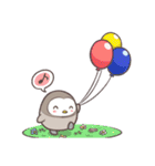 3 penguins（個別スタンプ：28）