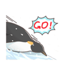 3 penguins（個別スタンプ：33）