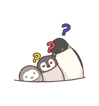 3 penguins（個別スタンプ：36）