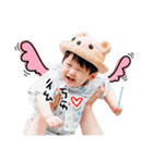 cute boy in sunshine（個別スタンプ：3）