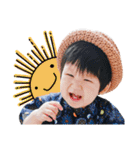 cute boy in sunshine（個別スタンプ：7）