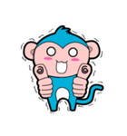 Little Monkey ＆ Angry Banana（個別スタンプ：8）