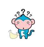 Little Monkey ＆ Angry Banana（個別スタンプ：16）