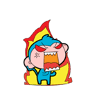 Little Monkey ＆ Angry Banana（個別スタンプ：31）