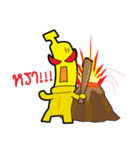 Little Monkey ＆ Angry Banana（個別スタンプ：33）