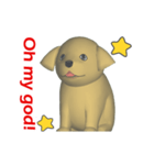 CG Dog baby (1)（個別スタンプ：15）