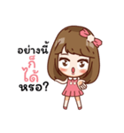 Pinky happy girl（個別スタンプ：26）