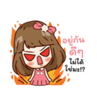 Pinky happy girl（個別スタンプ：39）