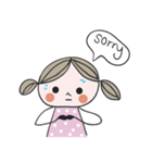 Saimai Little Girl (ENG ver.)（個別スタンプ：3）