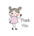 Saimai Little Girl (ENG ver.)（個別スタンプ：13）