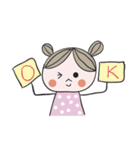 Saimai Little Girl (ENG ver.)（個別スタンプ：24）