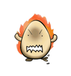Funny and cute eggs.（個別スタンプ：2）