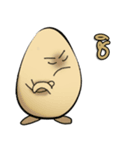 Funny and cute eggs.（個別スタンプ：4）