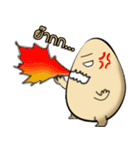 Funny and cute eggs.（個別スタンプ：27）