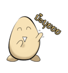 Funny and cute eggs.（個別スタンプ：40）