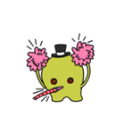 Fun party of monsters（個別スタンプ：11）