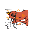 Fun party of monsters（個別スタンプ：22）