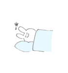 うさぎさんのスタンプ。（個別スタンプ：25）