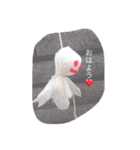 疲れ切った てるてる坊主（個別スタンプ：9）