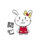 Dou bu lei dou Rabbit-Ms. Lei dou（個別スタンプ：1）