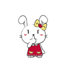 Dou bu lei dou Rabbit-Ms. Lei dou（個別スタンプ：35）