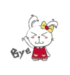 Dou bu lei dou Rabbit-Ms. Lei dou（個別スタンプ：40）