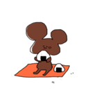 くまちゃん Lv.2（個別スタンプ：1）