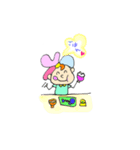 Hulaheart3（個別スタンプ：11）