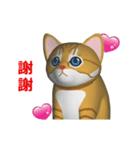 (In Chinene) CG Cat baby (1)（個別スタンプ：4）