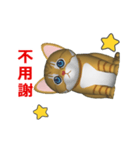 (In Chinene) CG Cat baby (1)（個別スタンプ：5）