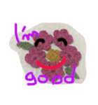 Knit*Flower（個別スタンプ：15）