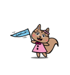 I'm a cute Squirrel（個別スタンプ：5）