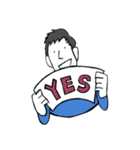 とにかく元気な田中【英語版】（個別スタンプ：8）