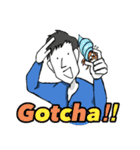 とにかく元気な田中【英語版】（個別スタンプ：15）