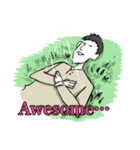 とにかく元気な田中【英語版】（個別スタンプ：16）