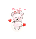 くまちゃんの顔（個別スタンプ：1）