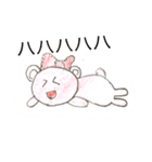くまちゃんの顔（個別スタンプ：4）