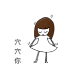 a moo funny life2（個別スタンプ：2）
