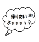 吹き出しで語る（個別スタンプ：6）