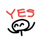 棒人間W（個別スタンプ：1）