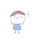 にこにこかわいいふわふわスタンプ（個別スタンプ：3）