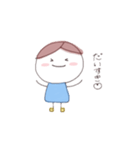 にこにこかわいいふわふわスタンプ（個別スタンプ：7）