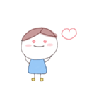 にこにこかわいいふわふわスタンプ（個別スタンプ：8）