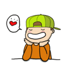 boy cap（個別スタンプ：5）